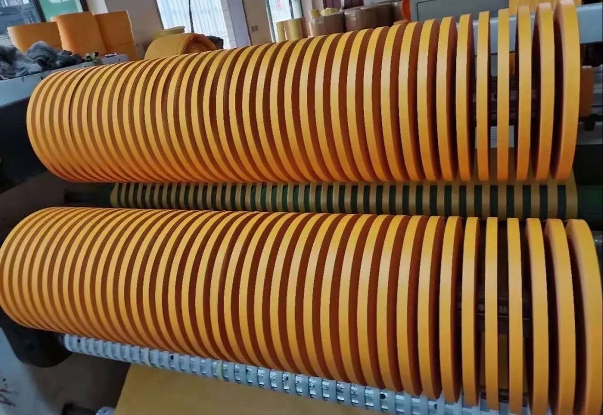 Masking tape slitting line